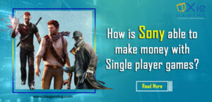 How is Sony able to make money with Single player games