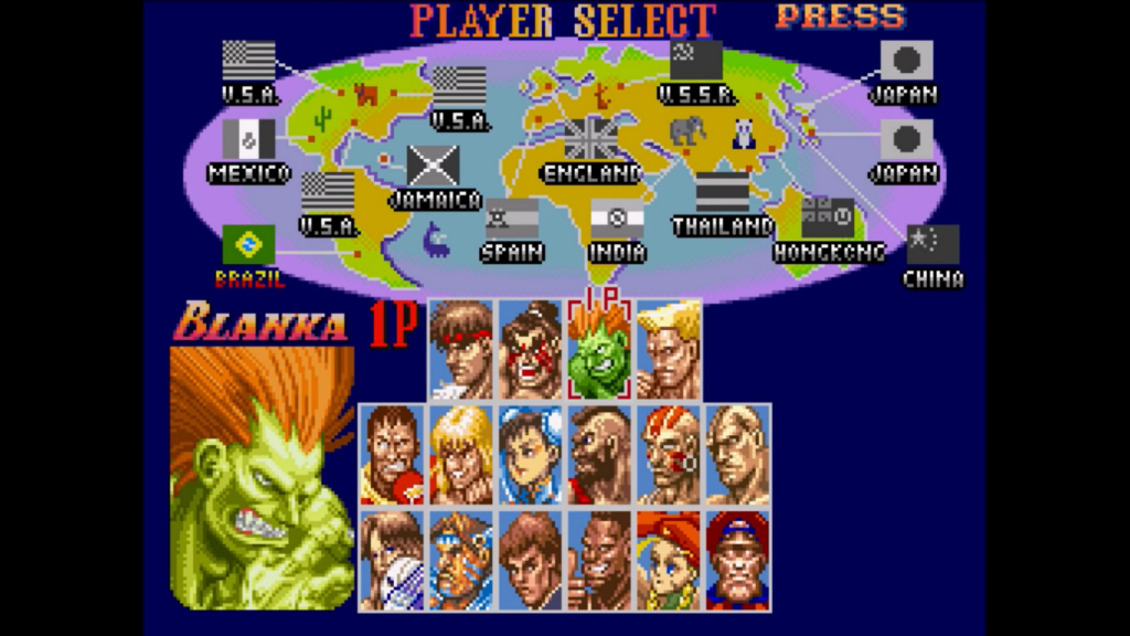 Street Fighter 2 / Super Street Fighter 2 - Blanka  Super street fighter 2,  Super street fighter, Street fighter 2